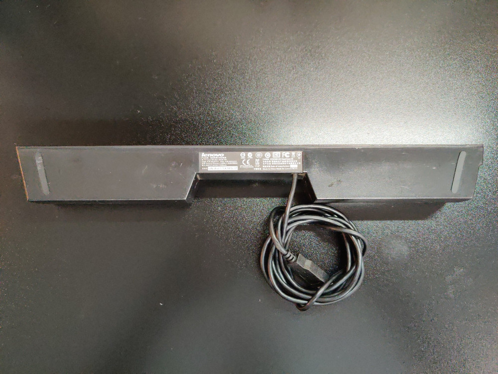 Lenovo USB External Sound Bar Self-powered USB Computer Speaker (0A36190)