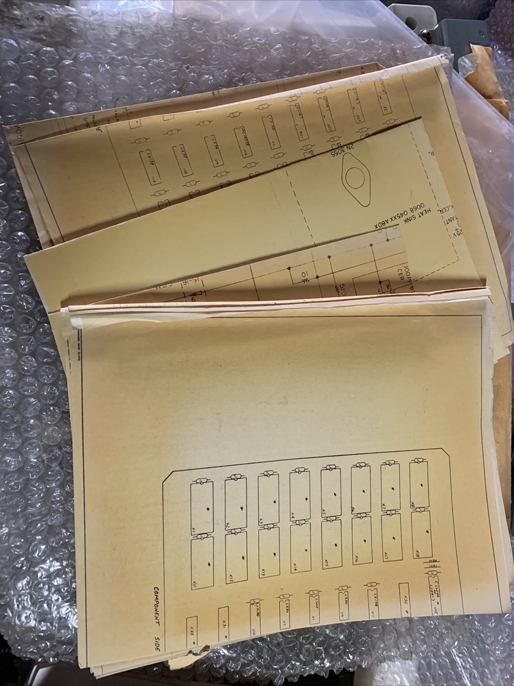 original GORF Upright MIDWAY arcade video game manual