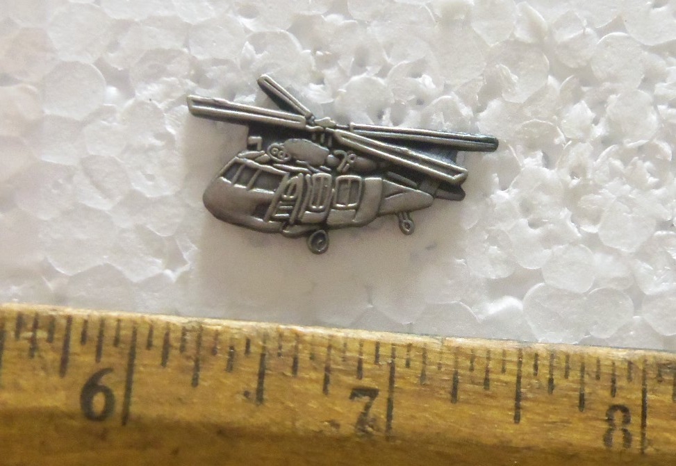 Black Hawk Helicopter Pin
