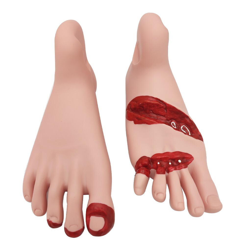 Trauma Simulator Multifunctional Nursing Training Model manikin Wound Care New