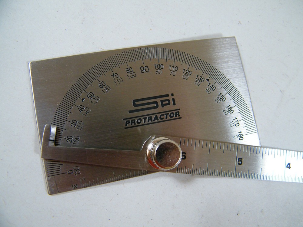 SPI PROTRACTOR STAINLESS STEEL SQUARE HEAD 06475172