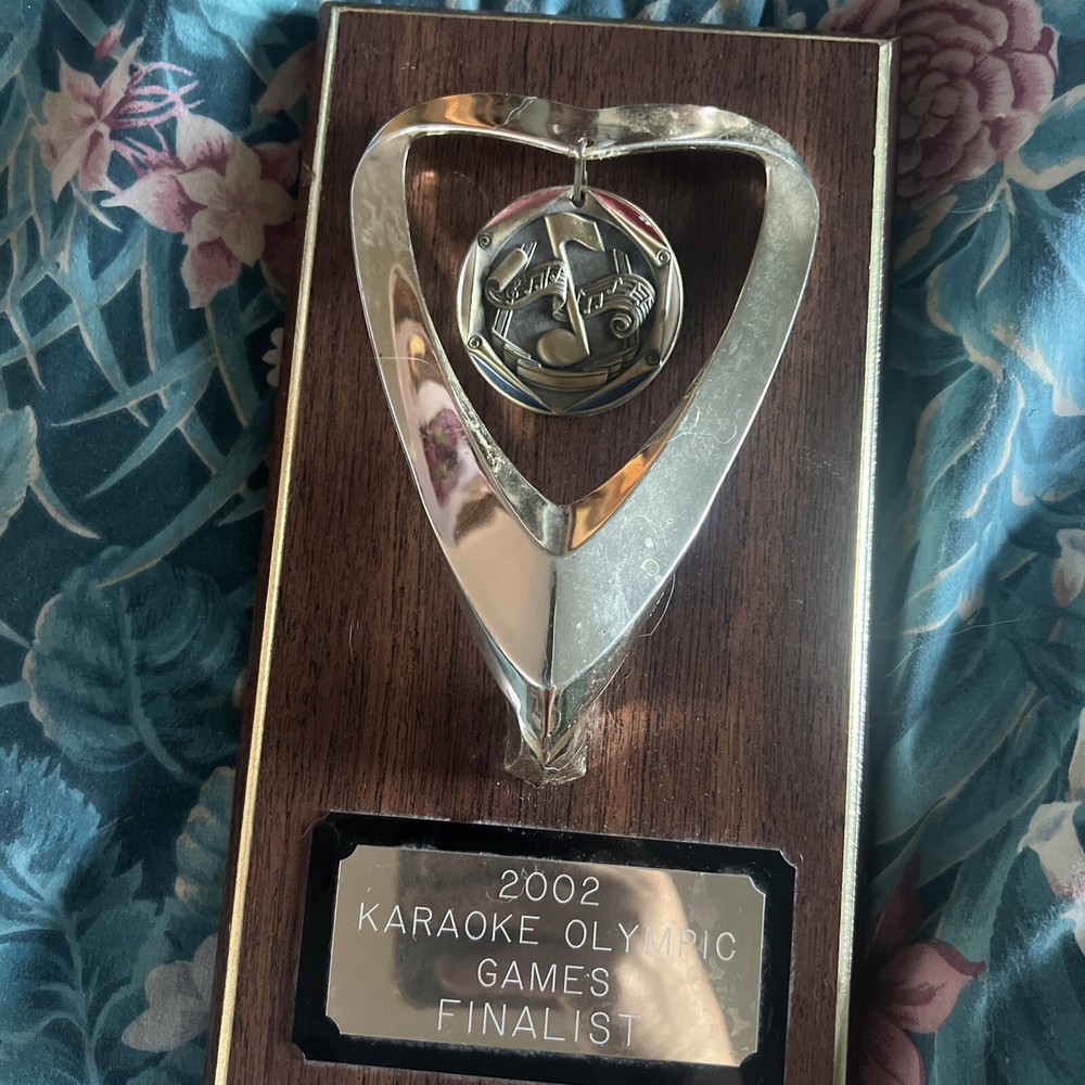 Karaoke Wallmount Trophy