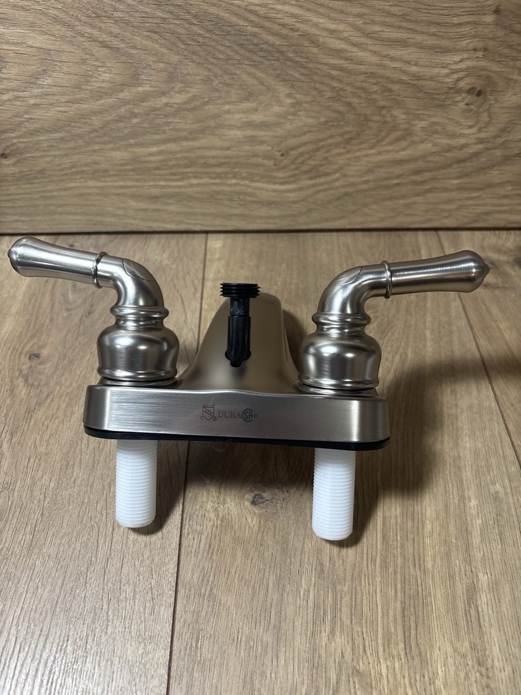 Dura Faucet DF-PL720C-SN RV Lavatory Faucet Brushed Nickel w/ Diverter