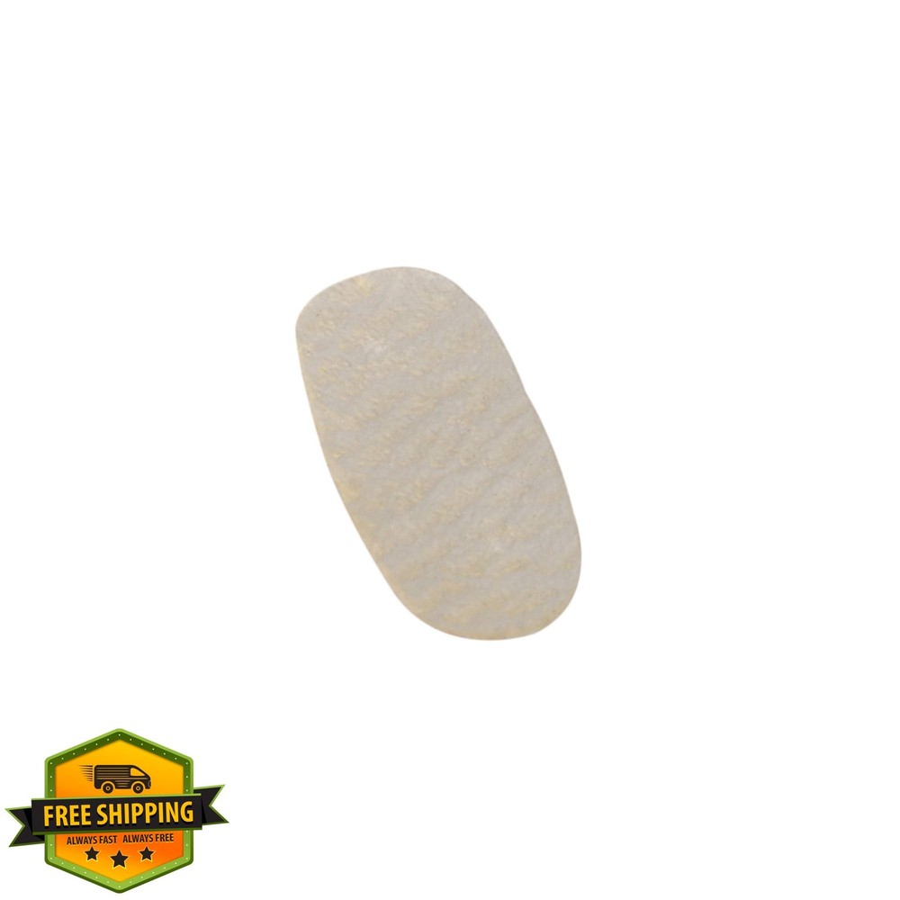 5PCS White Leather Violin Bridge String Protectors E-String