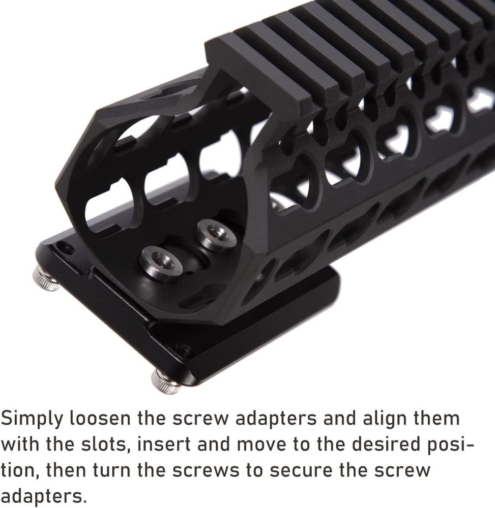 Precision Machined Keymod to Arca Quick Release Adapter for Ultimate Stability