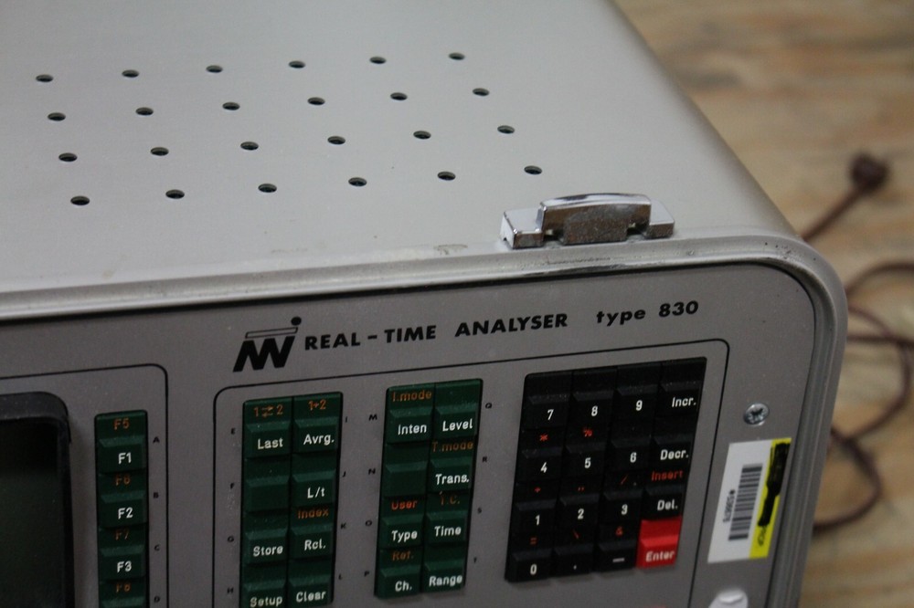 Norwegian Electronics Dual Channel Real Time Analyzer Type 830