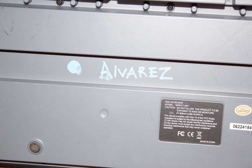 Nektar Impact iX61 61-key MIDI Controller Keyboard