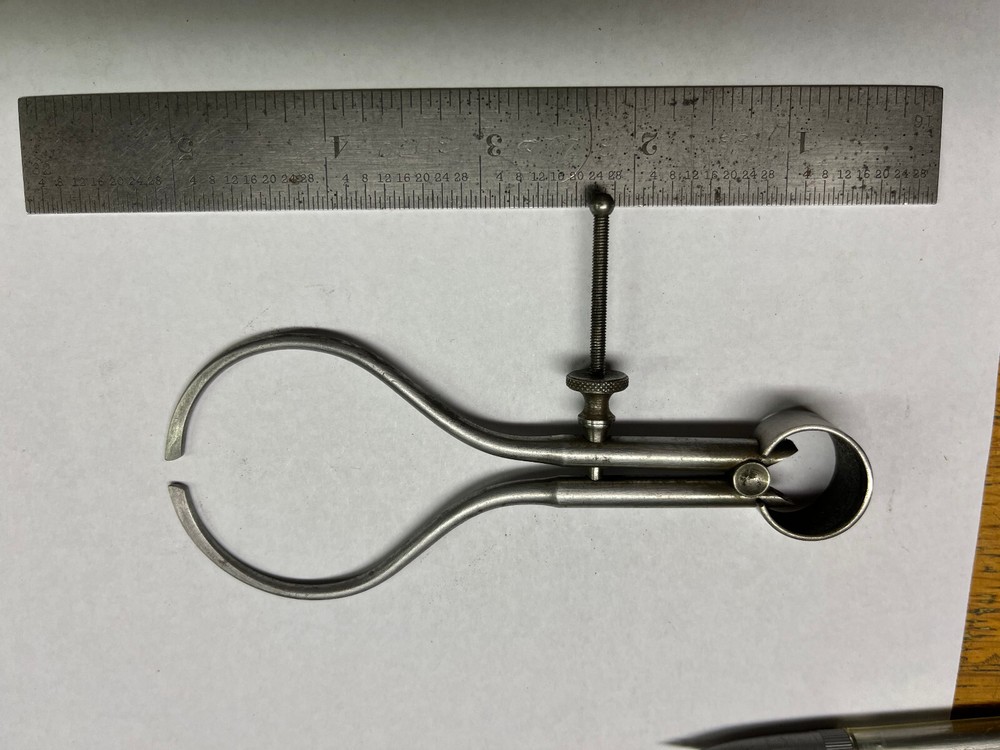 L.S. Starrett Four Inch Outside Spring Caliper