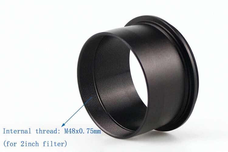 2inch SCT Adapter Telescope Camera Adapter Telescope Eyepiece End Extending Tube