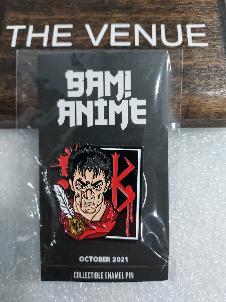 Berserk Guts - Bam Anime Box Enamel Pin