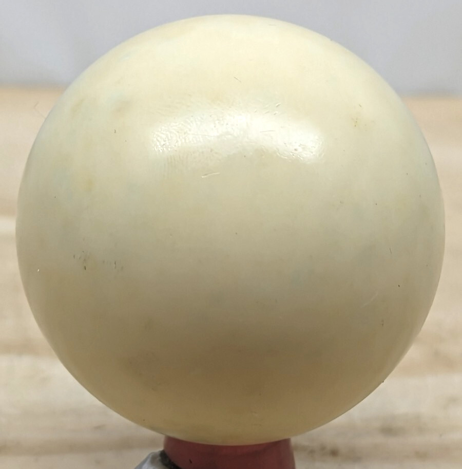 Pool ball white cue 2.25" diameter