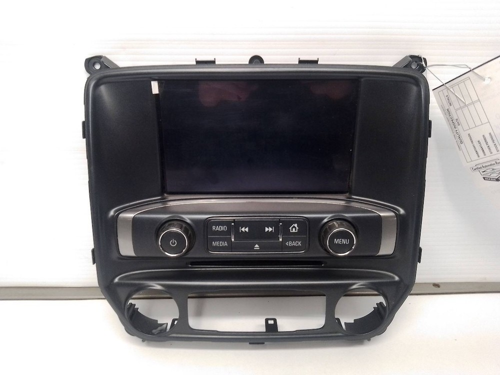 Info-GPS-TV Screen & Control Panel from 2017 Chevrolet Silverado 1500 11784801