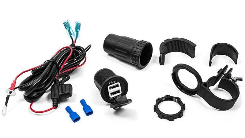 Electrical accessories USB socket DC 12 - 24V; DC 5V - 3.1A