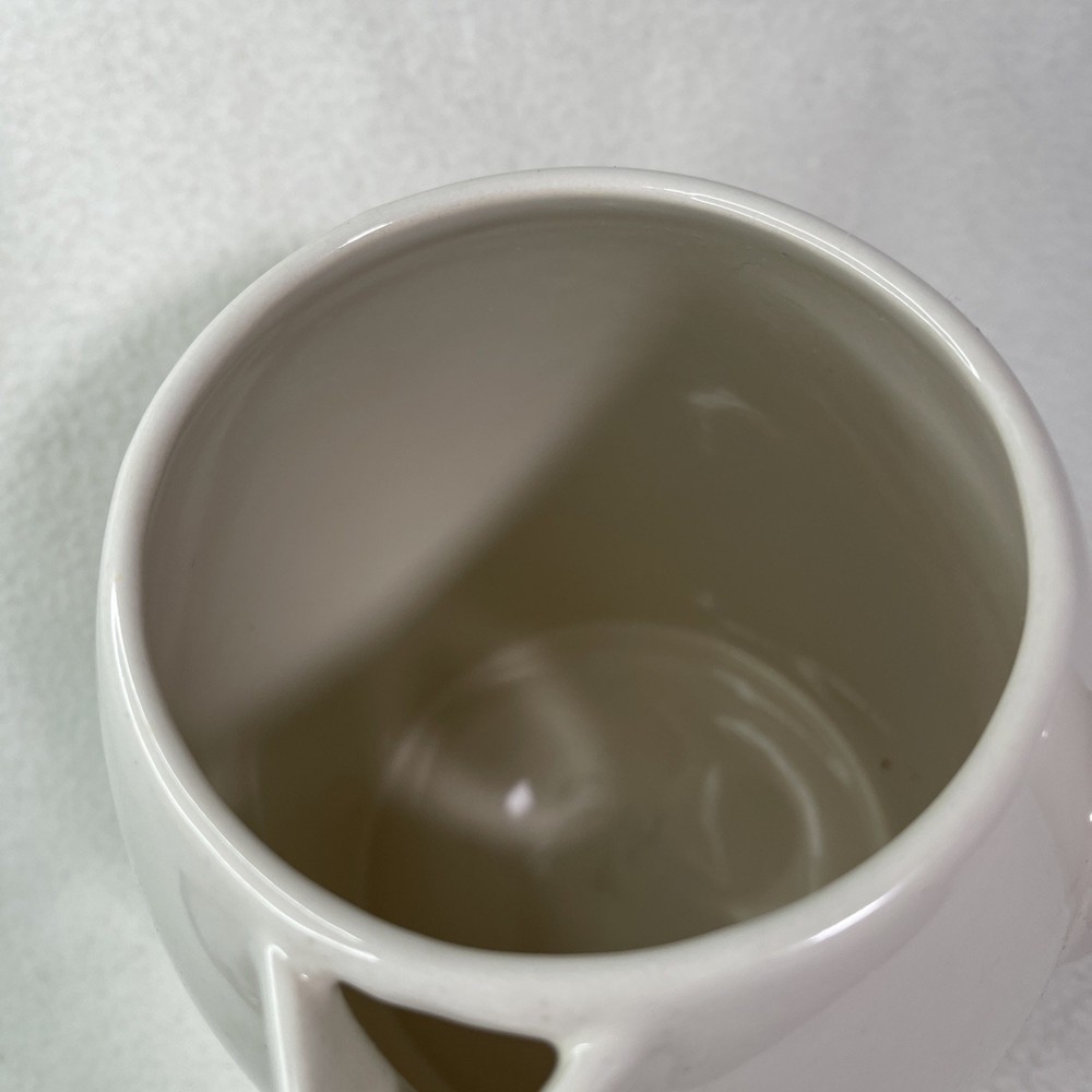 Hot Chocolate White Ceramic Pitcher with Lid - Bed Bath & Beyond