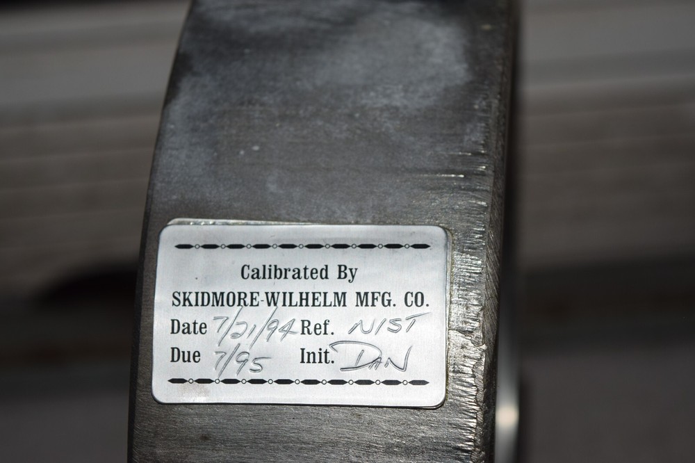 SKIDMORE WILHELM R Tension Calibrator