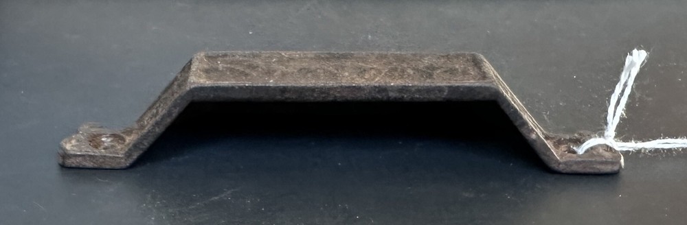 #1770-Antique Original Cast Iron Apothecary Cabinet Bin Drawer Pull Pulls Handle