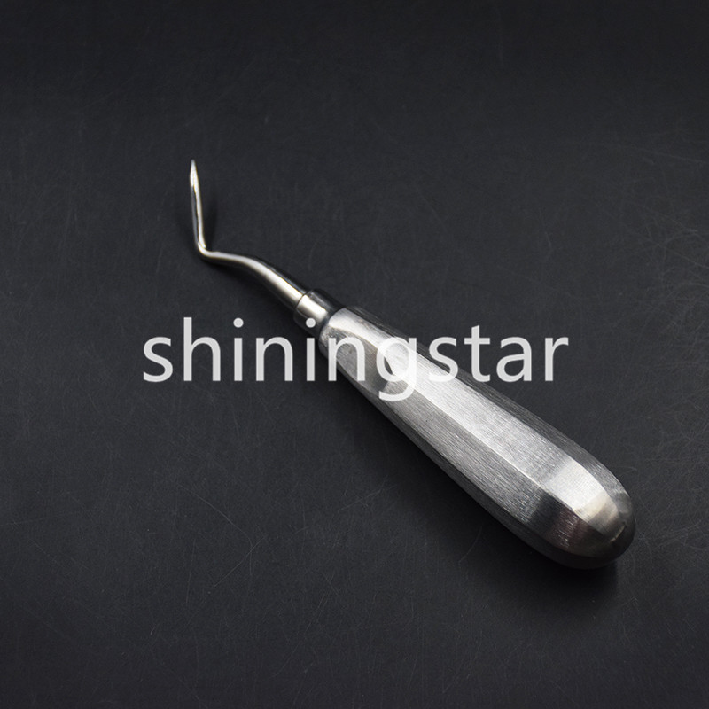 6 Pcs Dental Apical/Apex Elevator Extraction Root Elevator Left/Right/Straight