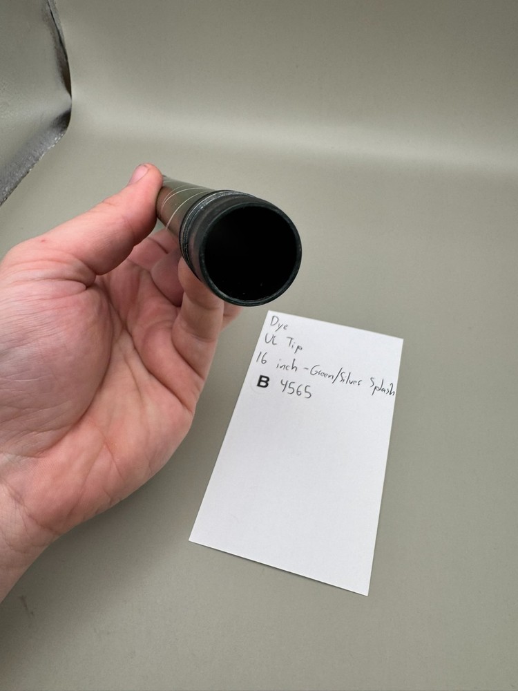 Dye UL Tip 16 inch-Green/Silver Splash