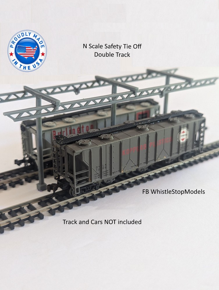 N Scale Double Track Safety Tie Off N1058