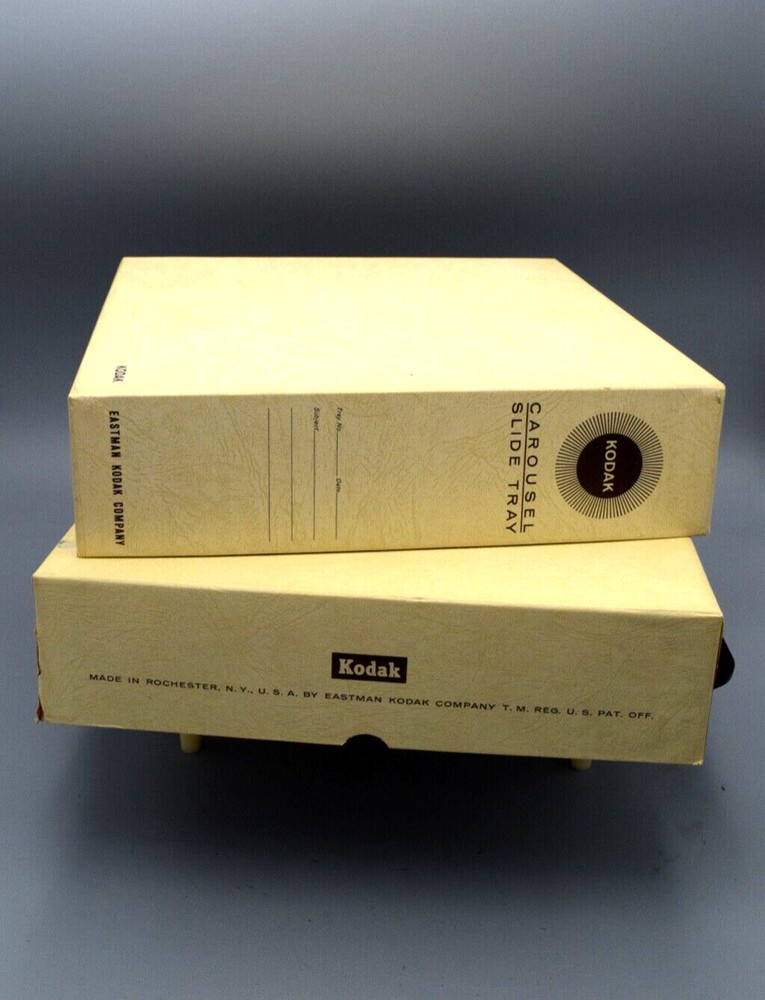 Kodak Carousel Transvue 80 Slide Trays.