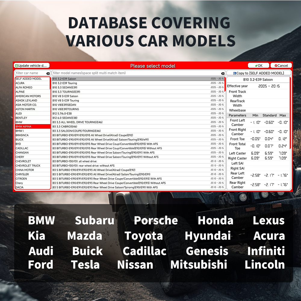 3D Wheel Alignment Machine Wheel Aligner Android System Cloud Service TV Tablet