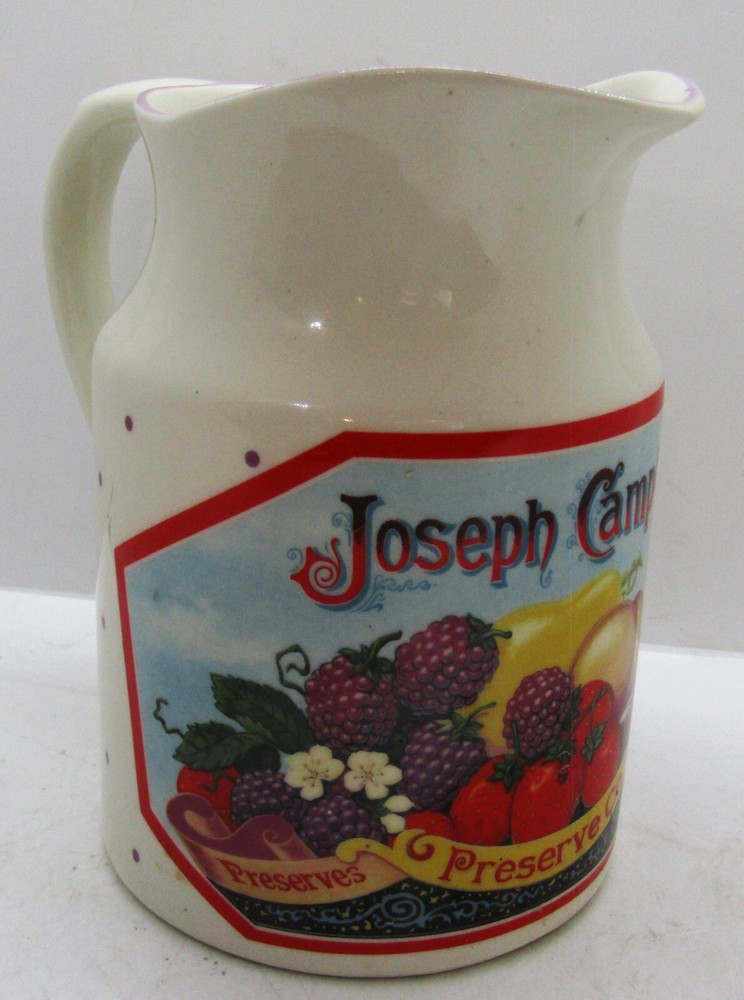 Vintage Joseph Campbell Heritage Collection 7" Ceramic Pitcher.