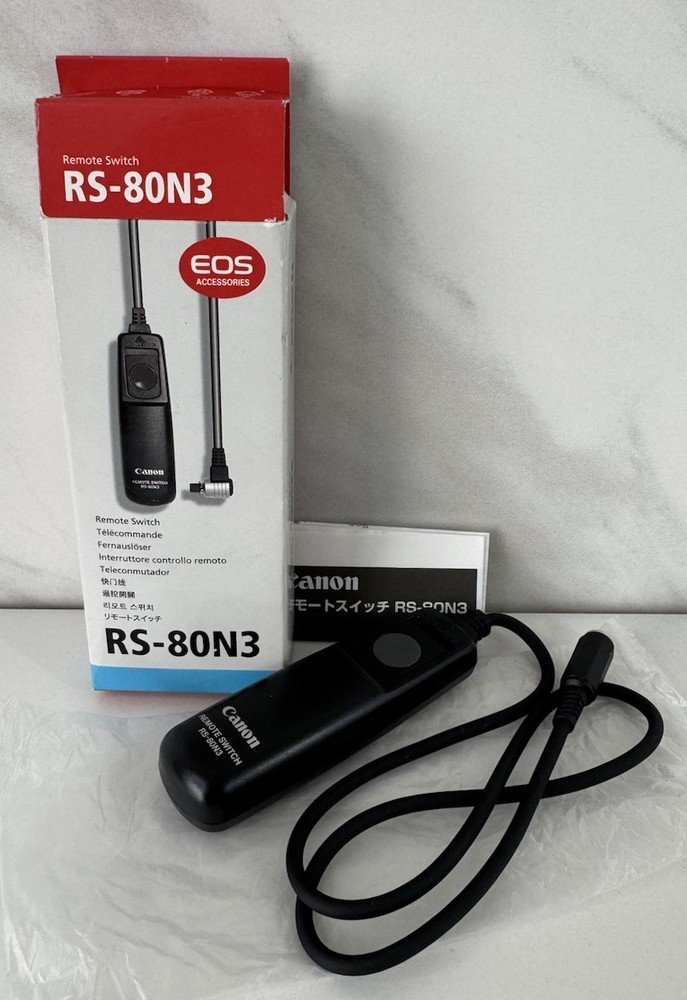 Genuine Canon Remote Switch RS-80N3