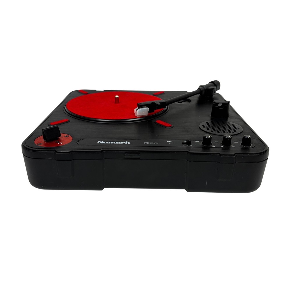 Numark Portable USB DJ Turntable PT01 Scratch