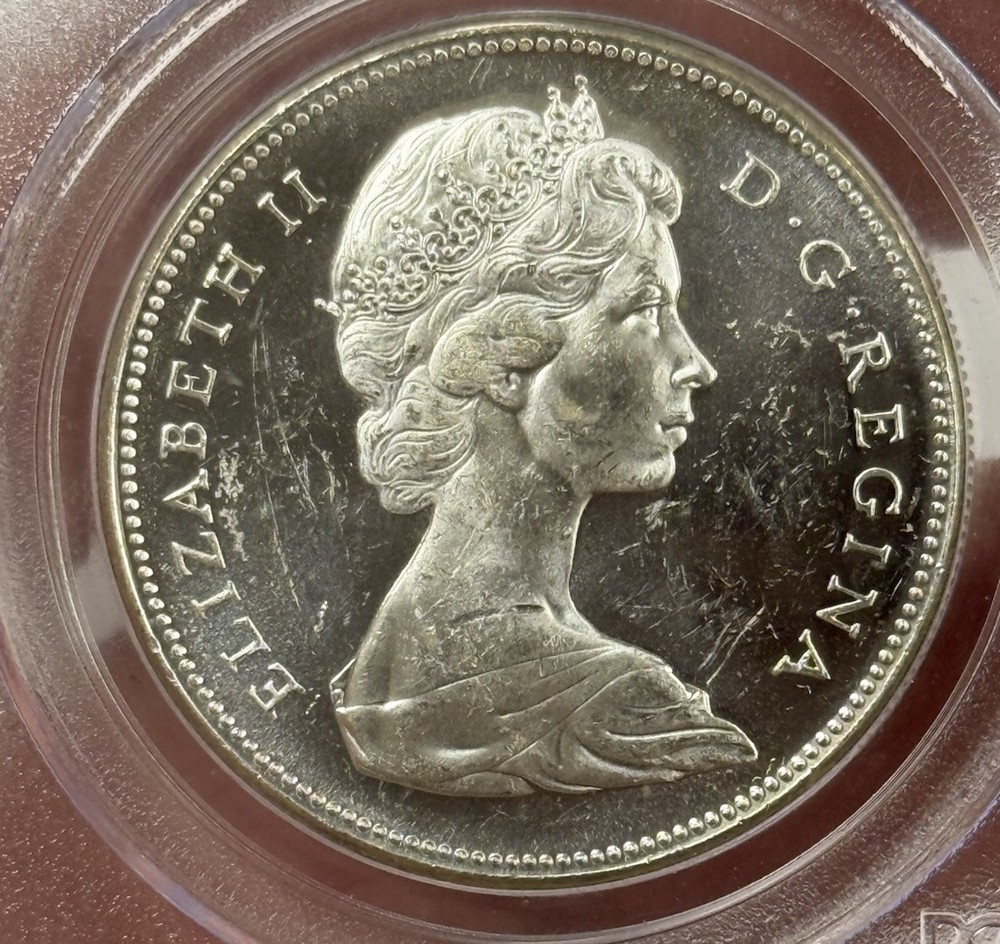 1967 Canada S$1 Silver PCGS MS 62 #3078