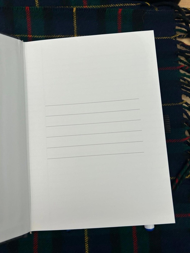 Apple logo bound journal