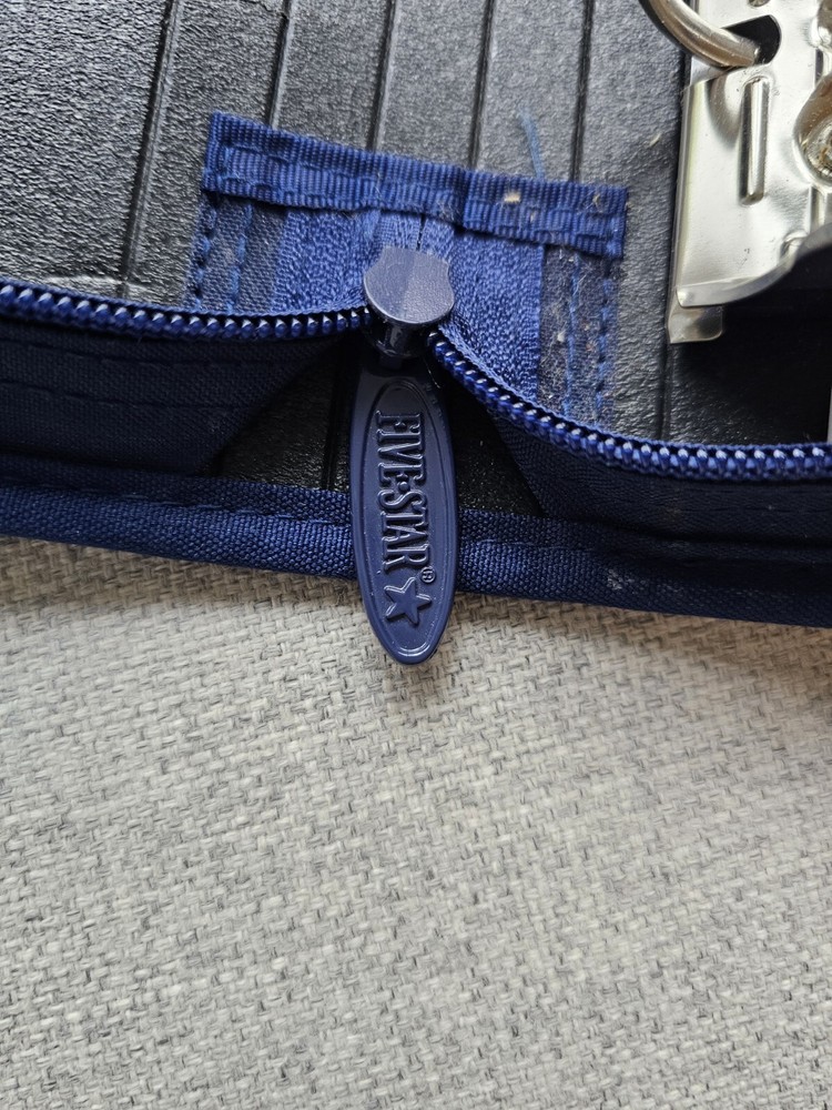 Vintage Mead Five Star Zipper Binder