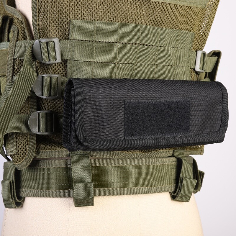Tactical Molle 18 Rounds Shotshell Holder Ammo Pouch Backpack Accessory Pouch