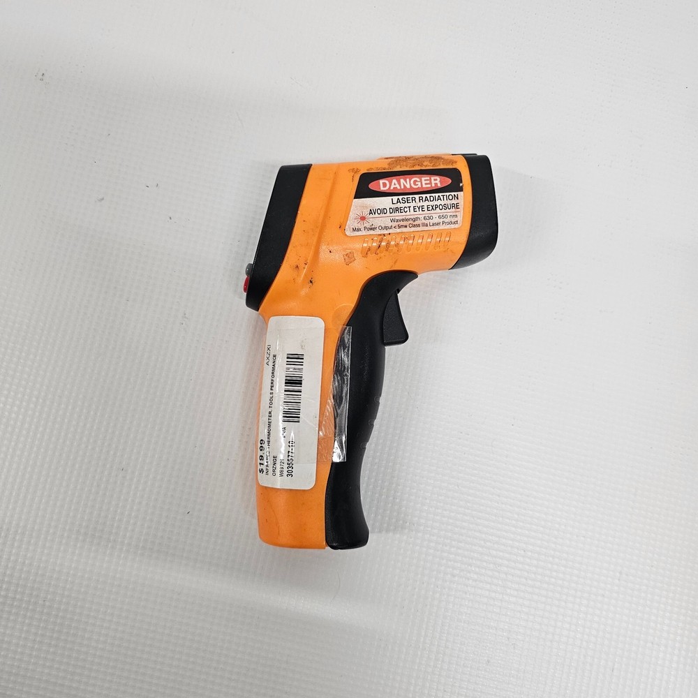 Performance Tool Infrared Thermometer W89721 (tested working see details)