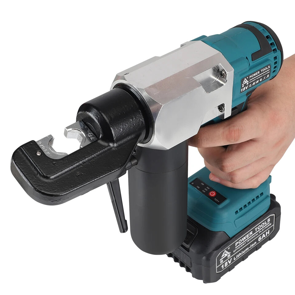 Battery Powered Hydraulic Crimping Tools Cordless Electric Hydraulic Clamp