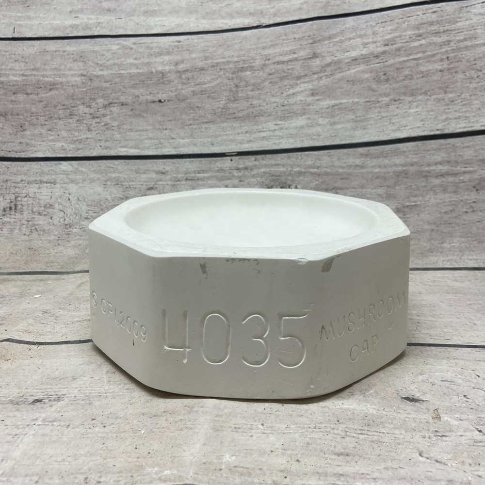 Creative Paradise Ceramic Casting Mold Mushroom Cap #4035