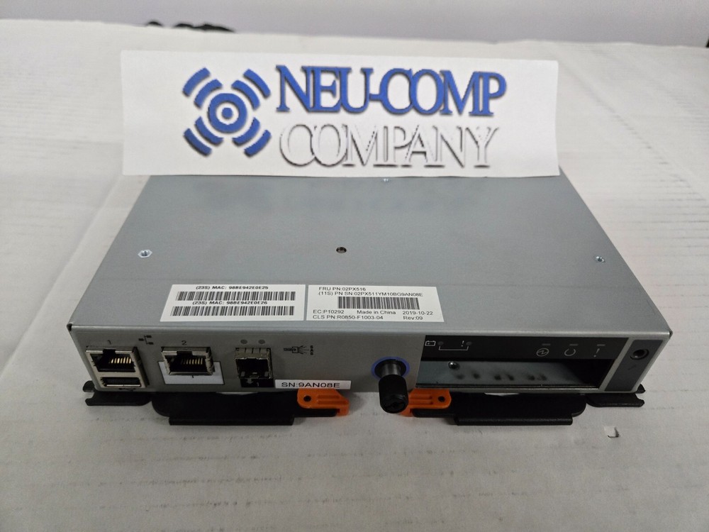 IBM 02PX516 02PX511 02YC350 Storwize V5010E Controller