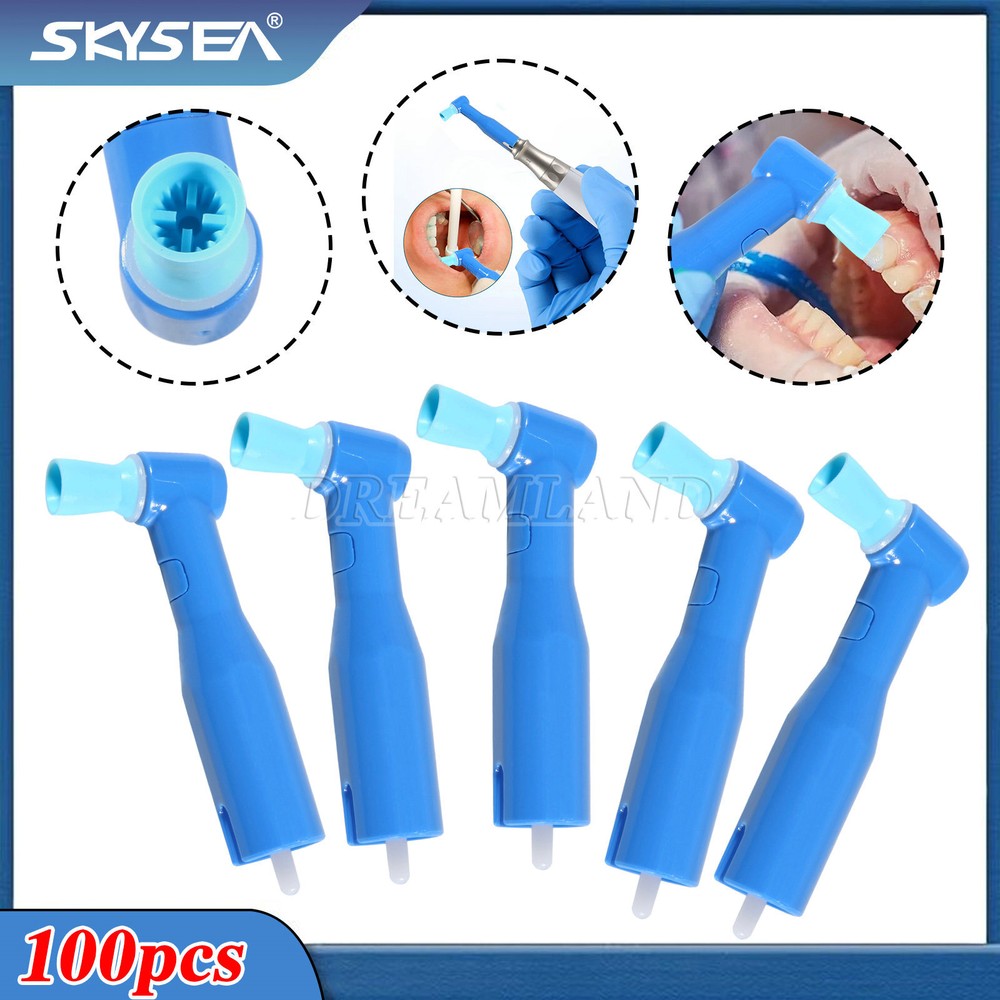 Dental Disposable Prophy Angles Regular Cups 105° Latex Free 500's