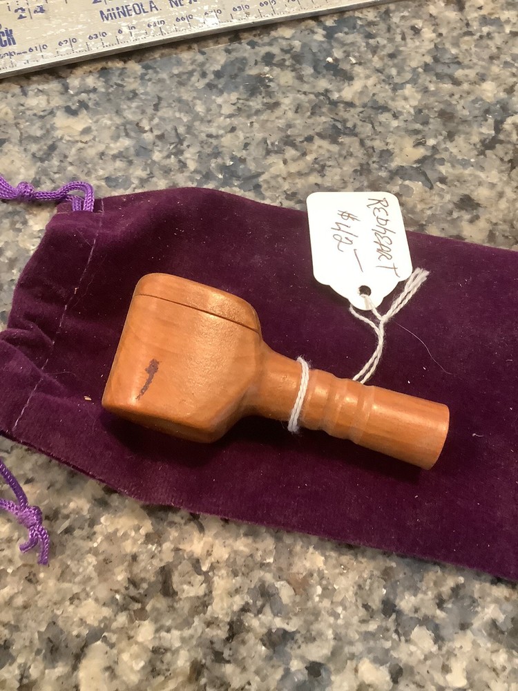 Pocket Pipe - Handmade, Lidded - - Redheart