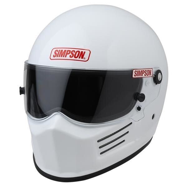 Simpson Bandit Snell SA2020 X-Small White