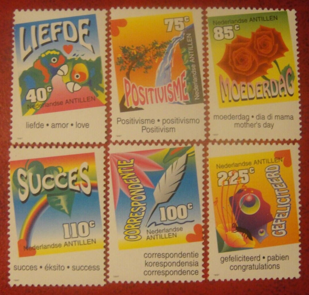 Netherlandse Antilles 1997. Greetings. MUH.