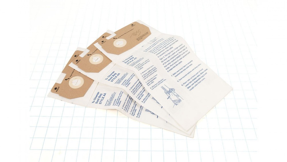 Vacuum Cleaner Part # E-58236 - Bag Eureka Oem Aa 3 Pack