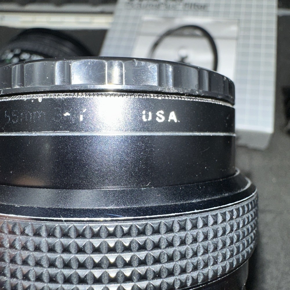 Vintage Metal Camera Case With Konica Camera As Is Not Tested