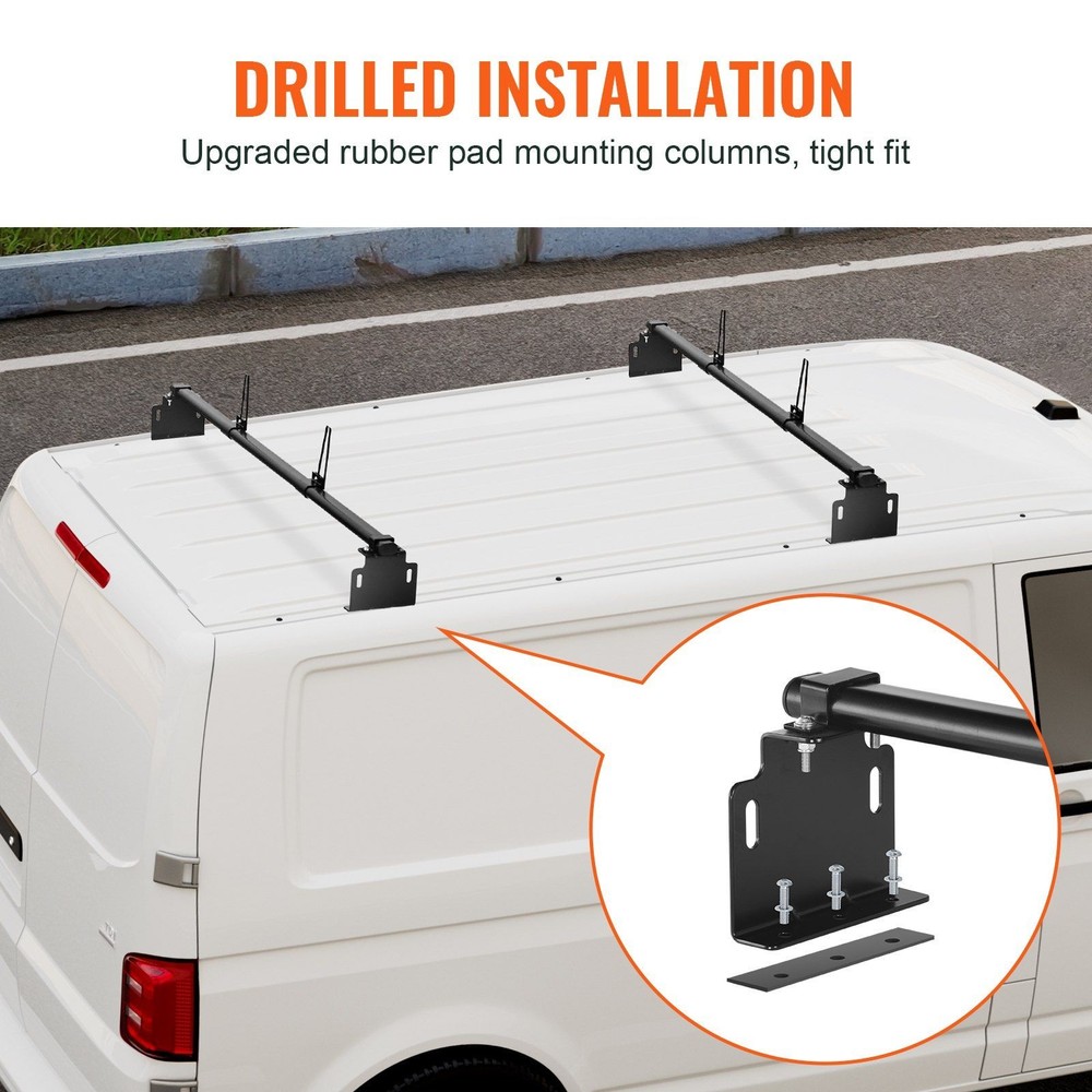Compact 500lb Roof Rack with Full Coverage Protection
