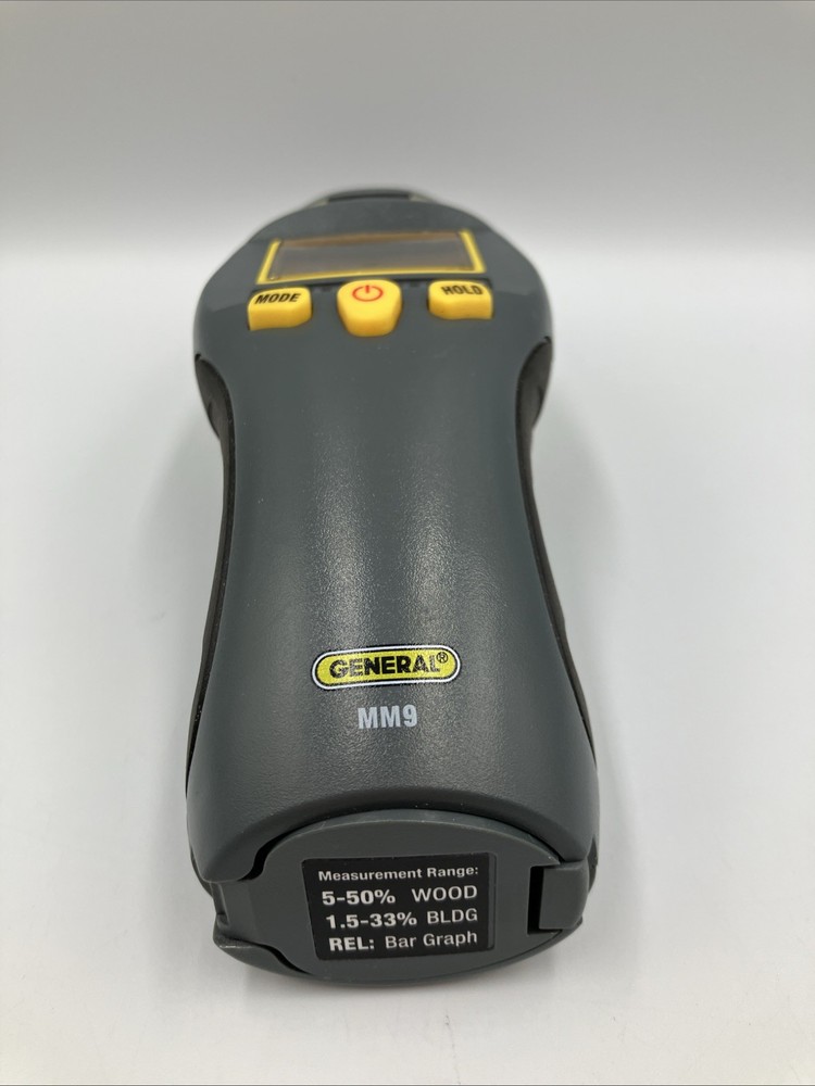 Used General MM9 Combo Moisture Meter Detect Pin + Pinless