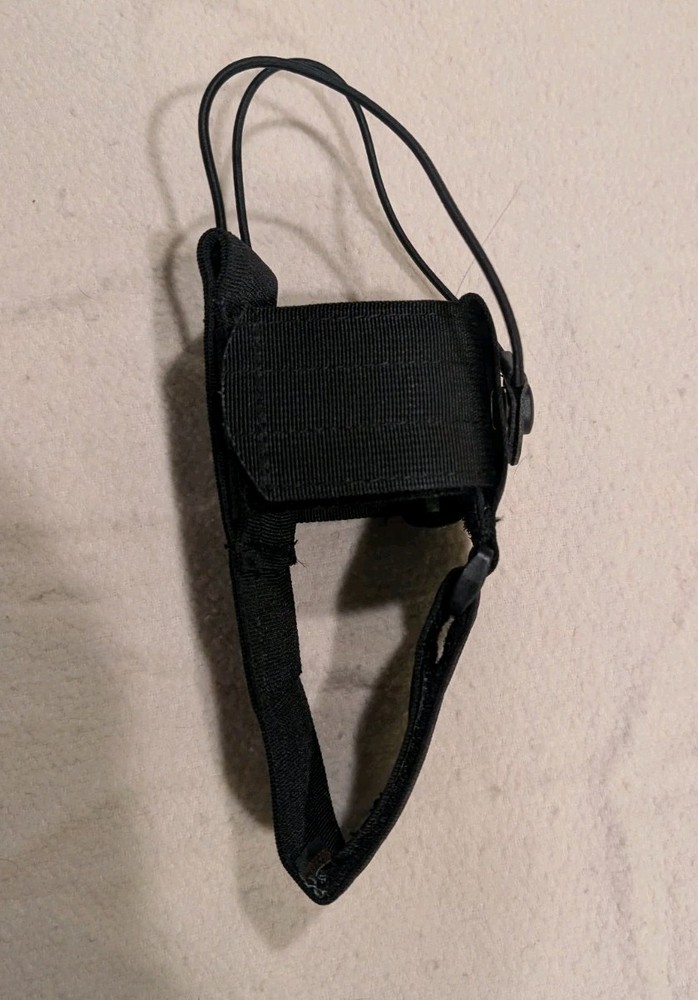 Uncle Mike's Universal Radio Case Fixed Belt Loop Nylon Web Black 88804 NOS