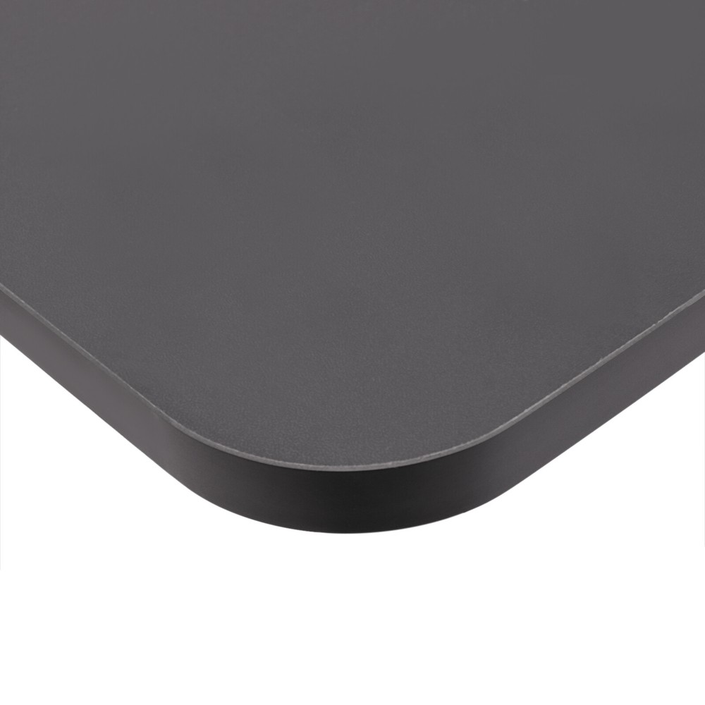 Adjustable 25.5?? Rolling Podium Desk Standing Lifting Computer Desk Black