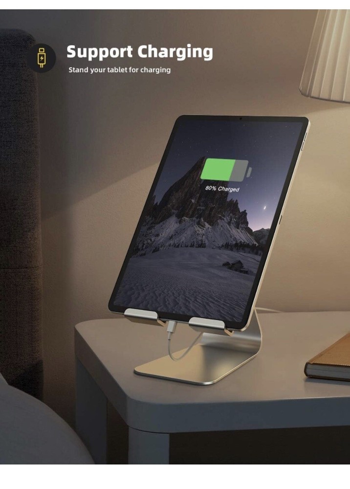 Adjustable Phone Tablet Desktop S-Stand Desk Holder Mount Cradle iPhone iPad BIG