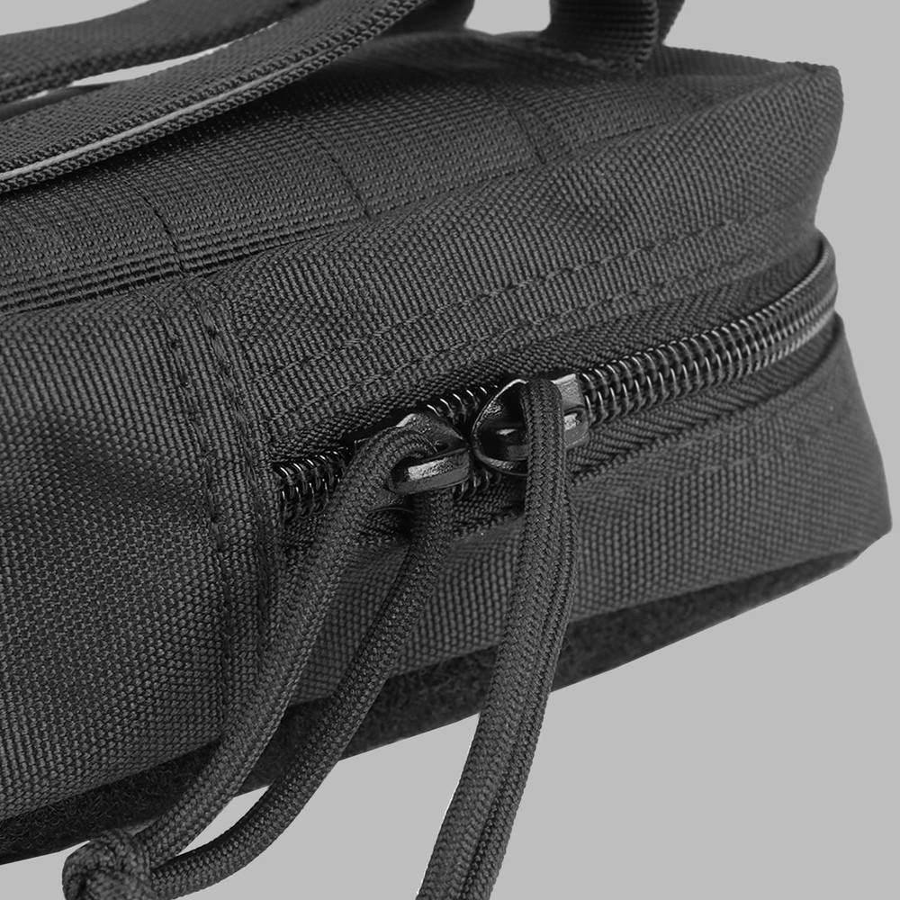 AMYIPO MINI MOLLE Pouch Multi-Purpose Compact BLACK - POUCH (2PCS)