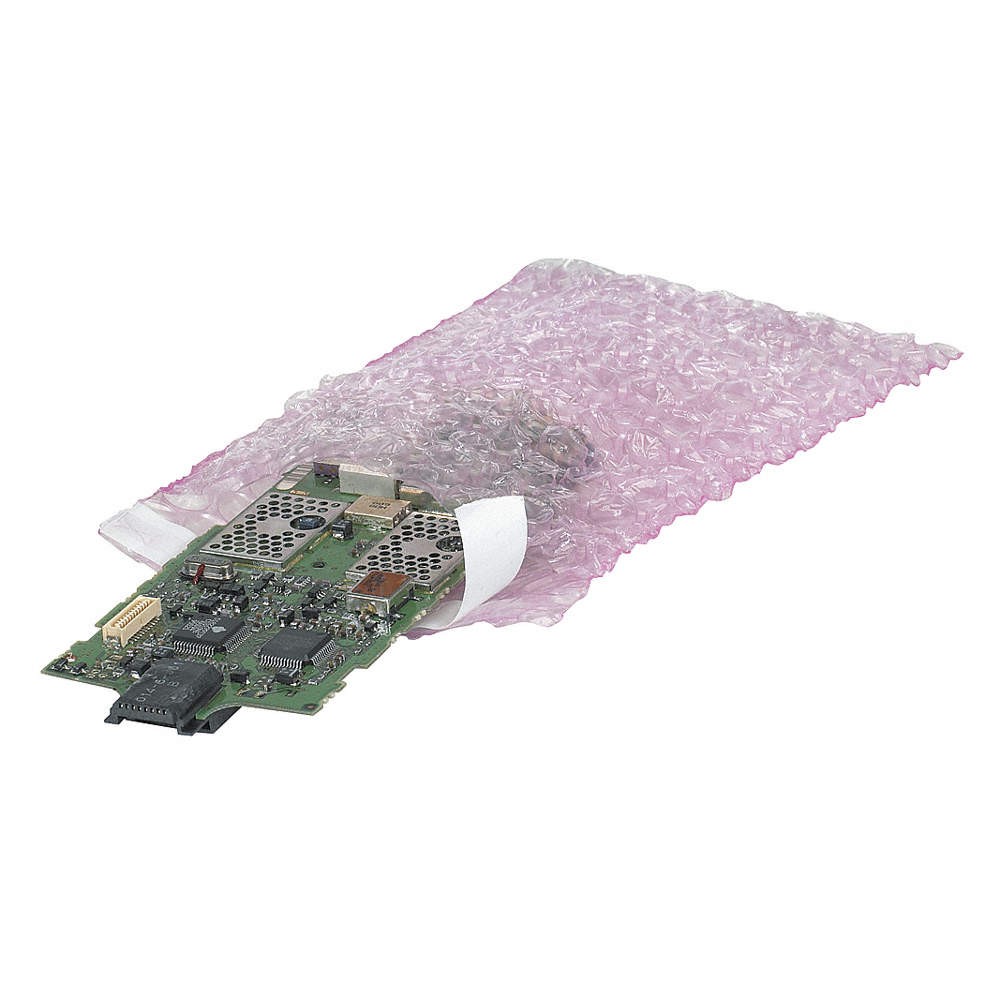 GRAINGER APPROVED 39UL03 Bubble Bag,Anti-Static,PK200 39UL03