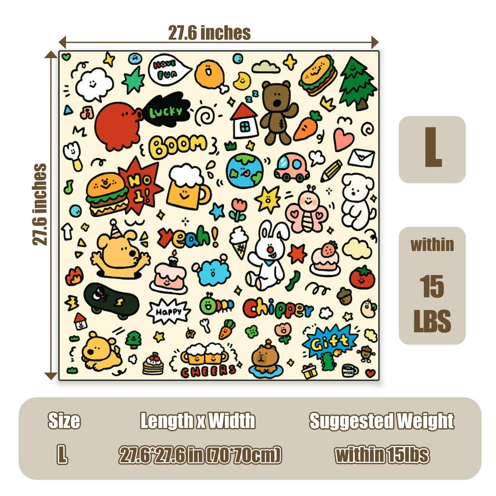 27.6" Cat Grooming Wrap Cat Wrap for Cutting Nails Cat Restraint for Nail Cli...
